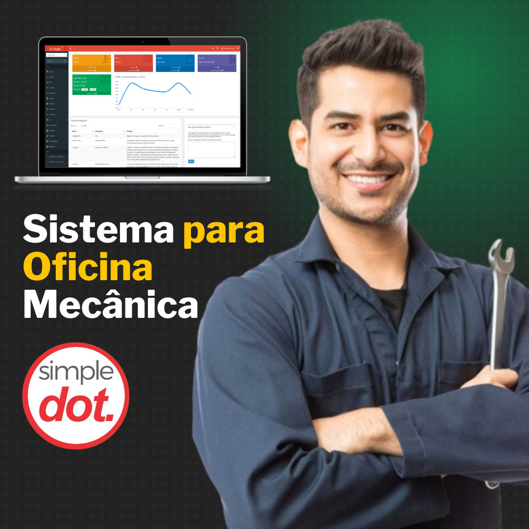 Sistema para oficina mecânica