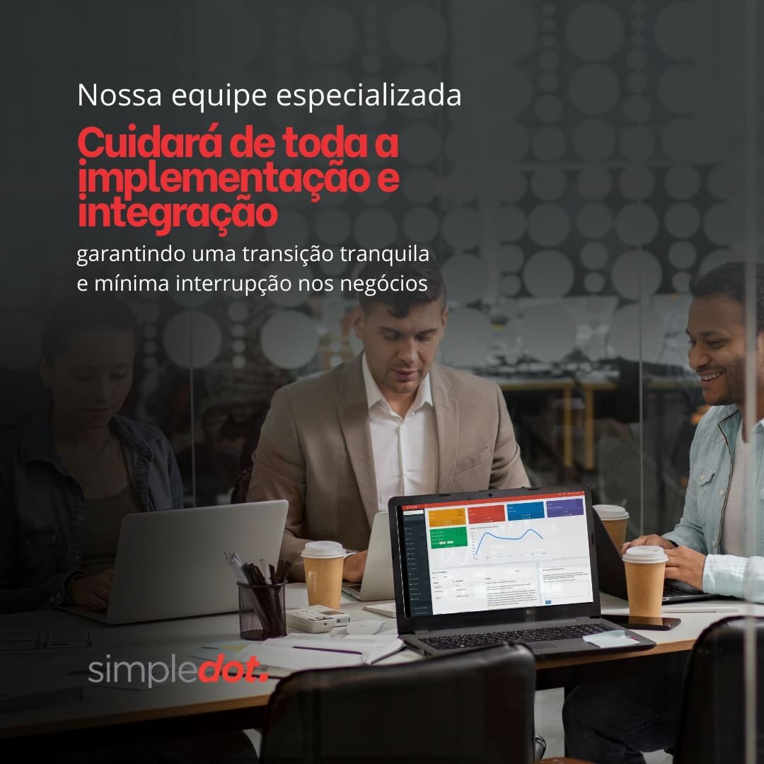 implementação e treinamento do simple erp